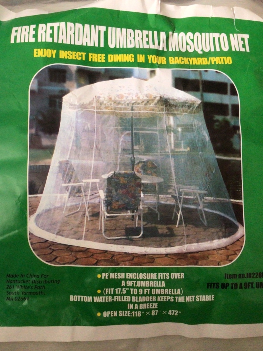 NWT umbrella mosquito net